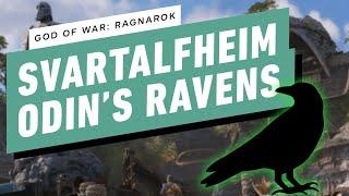 God of War Ragnarok - All Raven Locations: Svartalfheim