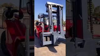 12 tons diesel forklift + Carpet Boom