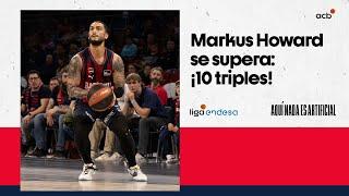 MARKUS HOWARD wins with 10 THREE-POINTS | Liga Endesa 2023-24