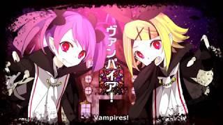 【Izumi Hotaru】Blood-sucking†Vampire - eng sub【Kagamine Rin & Haruka Nana】