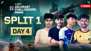 [HINDI] VALORANT Challengers South Asia 2025 Split 1 - Day 4