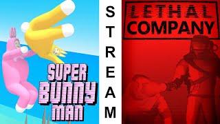 Мармок и Джохан Super Bunny Man | Lethal Company ( лучшие смешные моменты со стрима )