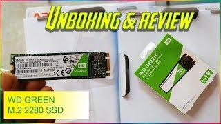 UNBOXING WD M.2 240GB SSD MODEL: WDS240G2G0B