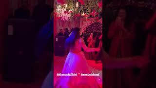 Hira Mani dance with husband at friends wedding #hiramani #dance