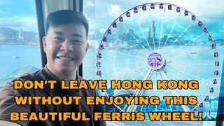 HONG KONG VLOG | Observation Wheel 360° Skyline Soar, Elevate Your Experience + DRONE SHOW!