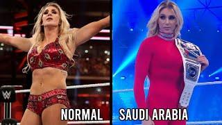 Why do Female WWE Wrestlers Dress Differently in Saudi Arabia?