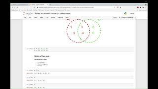 18 Mathematical Set Operations