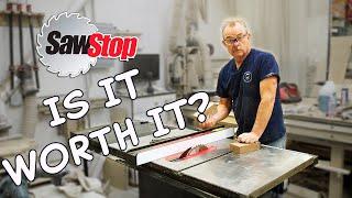 Saw Stop Table Saw -  Review and Build