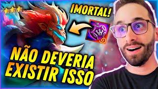 CONSEGUI ALGO COMPLETAMENTE QUEBRADO NESSE JOGO MEU WUKONG VIROU UM MONSTRO! | Teamfight Tactics