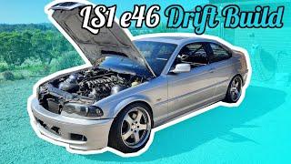 SHAKEDOWN - We take Smokey out for its first laps! - LS1 E46 Drift Build