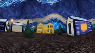 360° View Vincent Van Gogh's Starry Night