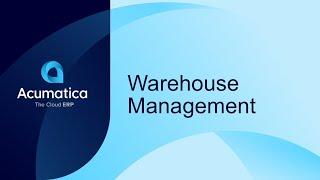 Warehouse Management (WMS)