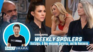 Weekly General Hospital Spoilers for Dec 9 - 13: Nostalgia, A Non-welcome Surprise, and No Nonsense