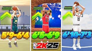 NBA 2K25 BEST JUMPSHOTS FOR ALL BUILDS, HEIGHTS, & 3PT RATINGS in SEASON 4! BEST SHOOTING TIPS 2K25!