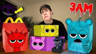 DO NOT OPEN ALL SPRUNKI MYSTERY BOXES at 3 AM!!