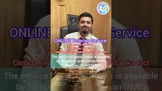 ONLINE Tutoring Service | Online Tuition by Nabeel Jamil Chuhan #tution #online