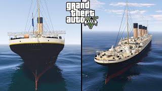 How To Find Titanic In GTA 5?(Secret Location!)