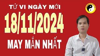 tử vi hàng ngày 18/11/2024 tuổi may mắn nhất trong công việc