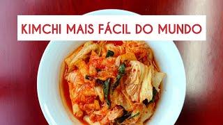 Receita de Kimchi fácil / como fazer kimchi