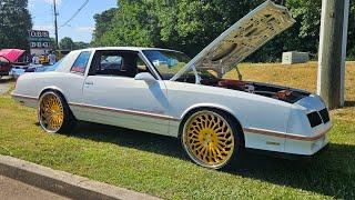 Chevrolet Monte Carlo Aerocoupe SS on all Gold 24s Custom Wheels #chevrolet #automobile  #atlanta