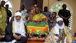 OTUMFOUR HAS HELD A SPECIAL AWUKUDAE DURBAR IN HONOUR OF AHOHOR AT MANHYIA PALACE