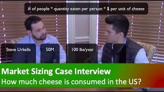 Market sizing case (demonstration and commentary)