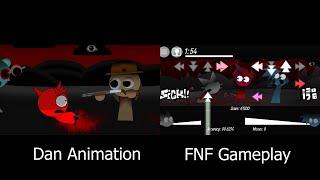 Sprunki Incredibox Part 5 | Game/Cover x FNF Animation Comparison