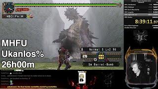 *Old PB* MHFU Any% / Ukanlos% Speedrun by Deathstarke (26h00m IGT)