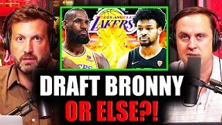 LeBron James Is FORCING Lakers To Draft Bronny James? | OutKick Hot Mic