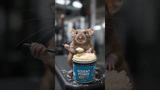 Animal Transformations: What Happens When Animals Eat Protein Powder? #shorts