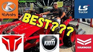 2024 Equip Expo - The ULTIMATE Compact Tractor Comparison!!!