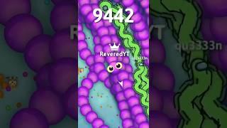 Snake.io Game | Slither.io Snake Ude Vs Revered Gamer | Epic Snakeio Gameplay #shorts #short #video