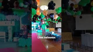 My balloon decorationwith FUNBOX TEAM