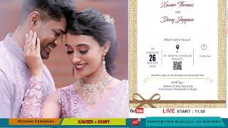 WEDDING CEREMONY || XAVIER + DONY || 26.08.2024 || LIVE STREAMING ||