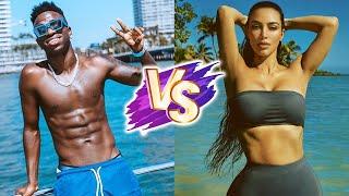 Kim Kardashian VS Vinícius Júnior Natural Transformation  2024 | From 0 To Now