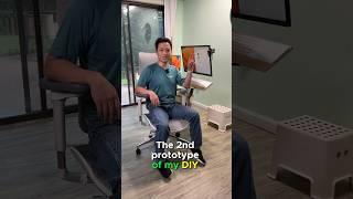 The 2nd DIY Recliner Workstation prototype design with Sihoo S100 ergonomic office chair