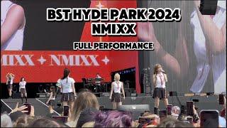 NMIXX FULL PERFORMANCE @ BST Hyde Park 2024 (FANCAM)