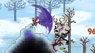 Terraria Mobile 1.4.4 Night's Edge Rework vs Deerclops Master Mode