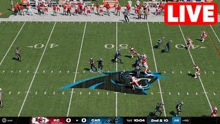 NFL LIVE Kansas City Chiefs vs Carolina Panthers | Week 12 NFL Full Game - 24th November 2024 NFL25