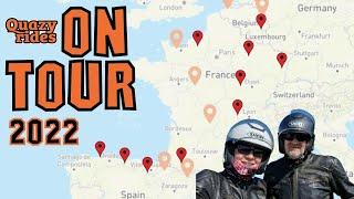 Quazy Rides ON TOUR: follow us on our tours in Belgium, France and Spain