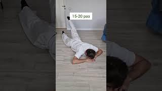 Гимнастика для ПОЯСНИЦЫ от боли в спине 3 мин - 3 упражнения #егорзазож #здоровье #фитнес #спина