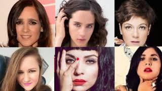 Julieta Venegas, Carla Morrison, Mon Laferte, Ximena Sarinana, Tania Brou y Natalia Lafourcade mix E