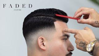 How to do a PERFECT comb over, Faded Culture 