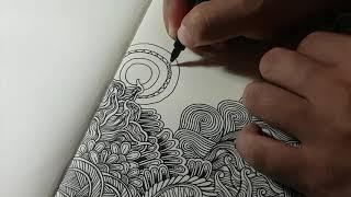 MEDITATIVE DOODLE ART (PART 1)