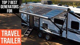 Top 7 Best Generators For Travel Trailer In 2024