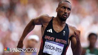 Matthew Hudson-Smith on to 400m final with an easy semifinal win | Paris Olympics | NBC Sports