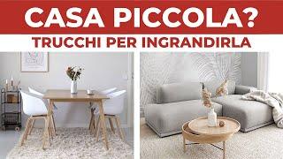 Arredare Casa Piccola: Trucchi per Ingrandirla | Consigli dell’Architetto