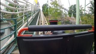 Lisebergbanan CLASSIC Terrain Roller Coaster 4K POV! | Liseberg Sweden [No Copyright]