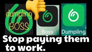 Why pay to use the dumpling boss app?