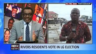 Rivers Residents Vote in Local Government Election - Andy Omano Omano